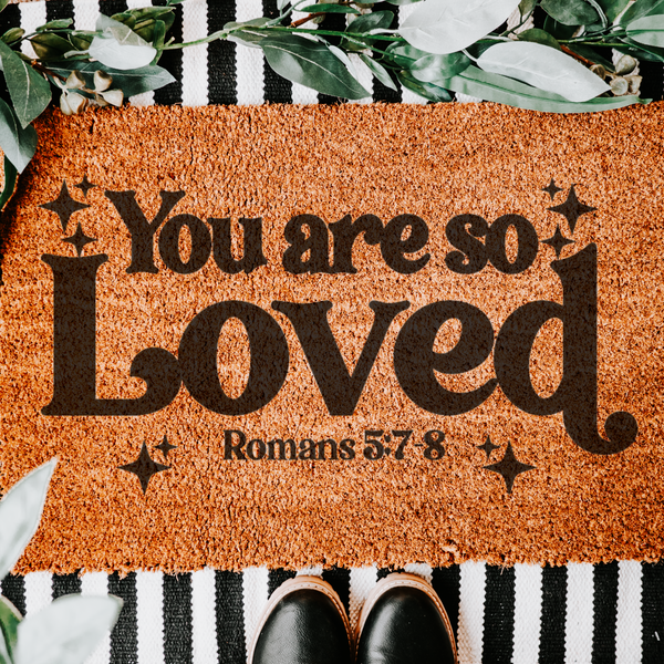 So Loved - Doormat