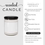 Custom Father Daughter Candle