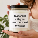 Custom Daughter of God Candle