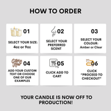 Personalized God Knew Candle