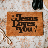 Jesus Loves You - Doormat