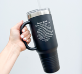 Insulated Travel Mug, 40oz