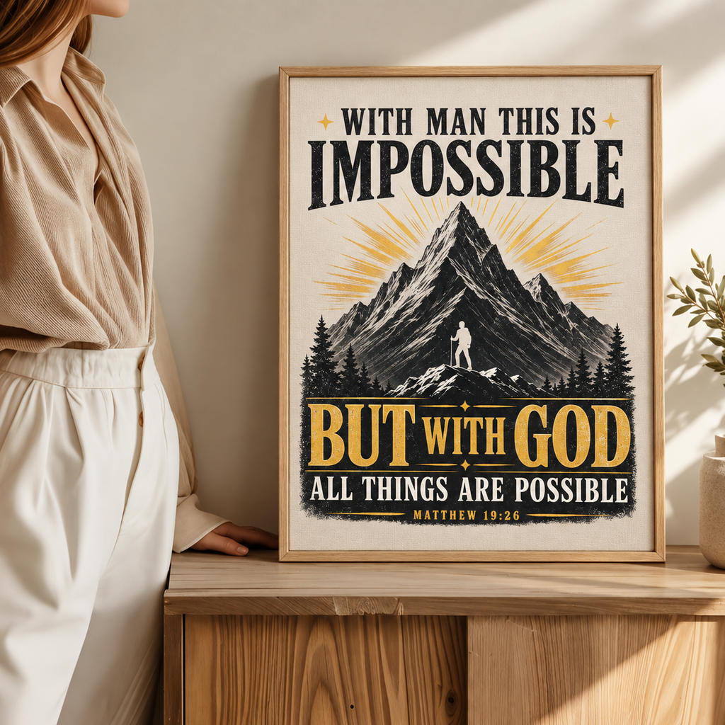 With God All Things Are Possible