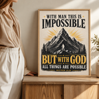 With God All Things Are Possible