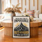 With God All Things Are Possible